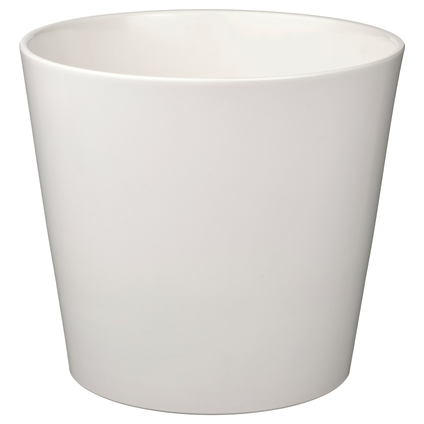 SOJABÖNA Cache-pot, blanc, 32 cm