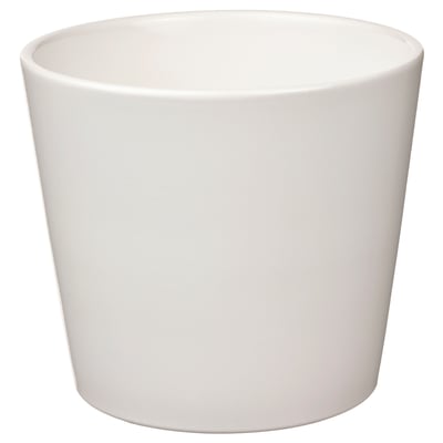 SOJABÖNA Cache-pot, blanc, 9 cm
