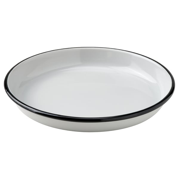 SOLUPPGÅNG Assiette, acier émaillé, 20 cm