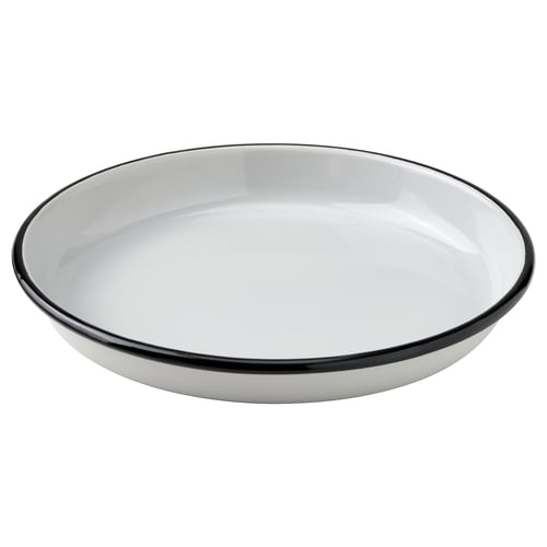 SOLUPPGÅNG Assiette, acier émaillé, 20 cm