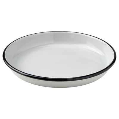 SOLUPPGÅNG Assiette, acier émaillé, 20 cm