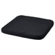 STAGGSTARR Carreau de chaise, noir, 36x36x2.5 cm