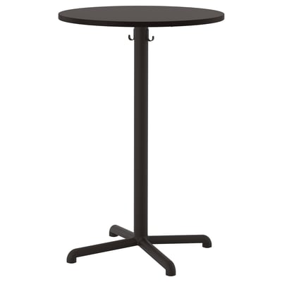 STENSELE Table de bar, anthracite/anthracite, 70 cm