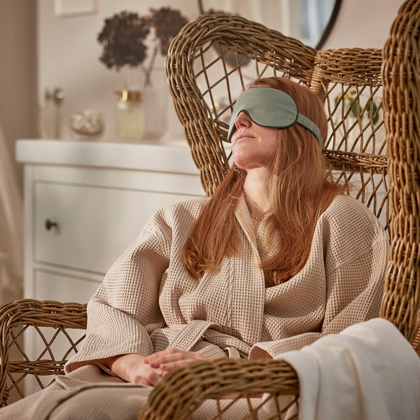 STJÄRNANEMON Masque de repos, gris vert