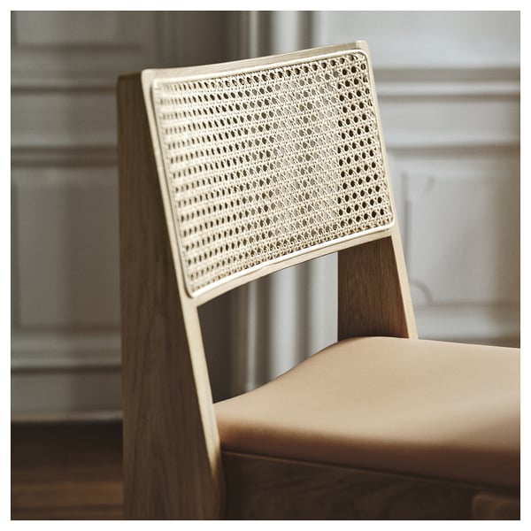 STOCKHOLM 2025 Chaise, chêne/rotin