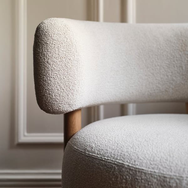 STOCKHOLM 2025 Fauteuil, Djurmo gris/blanc
