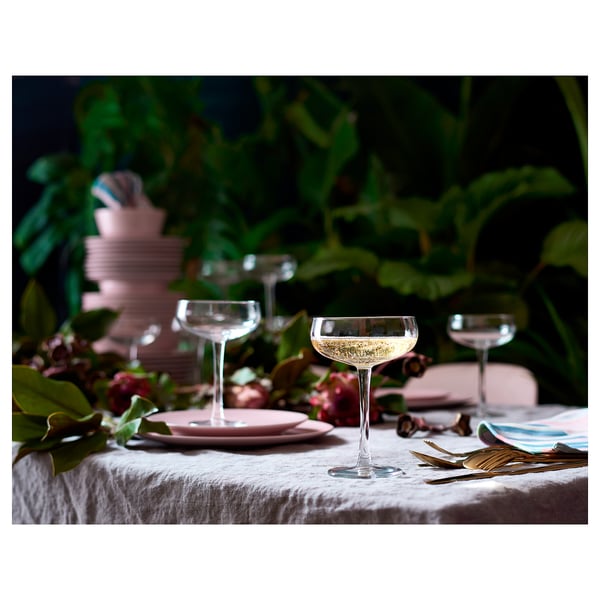 STORHET Coupe à champagne, verre transparent, 30 cl