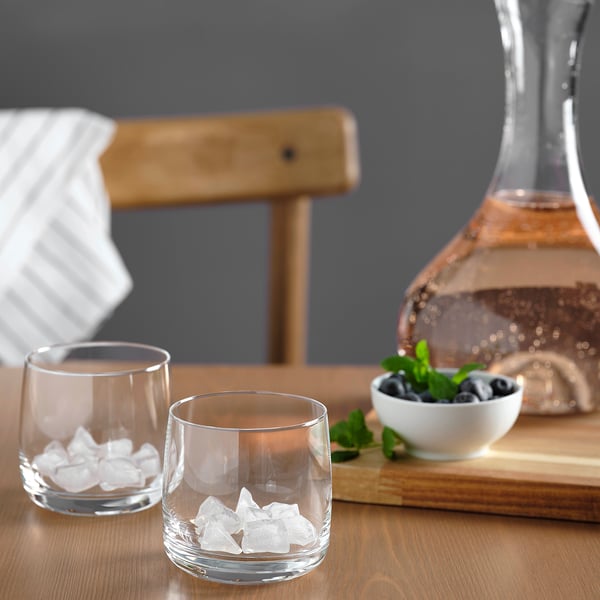 STORSINT Verre à whisky, verre transparent, 39 cl
