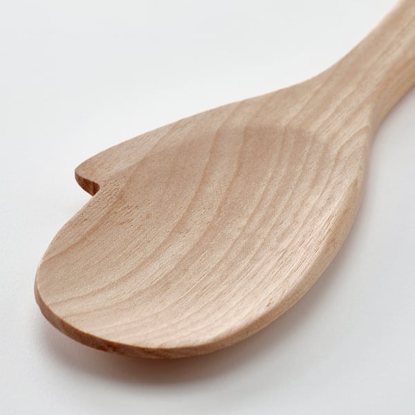 STRÅLFENA Cuillère pour cuisiner, bouleau massif, 29 cm
