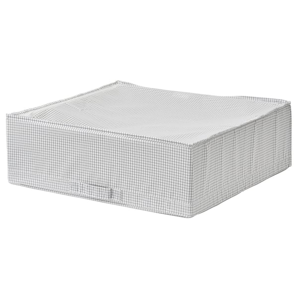 STUK Sac de rangement, blanc/gris, 55x51x18 cm
