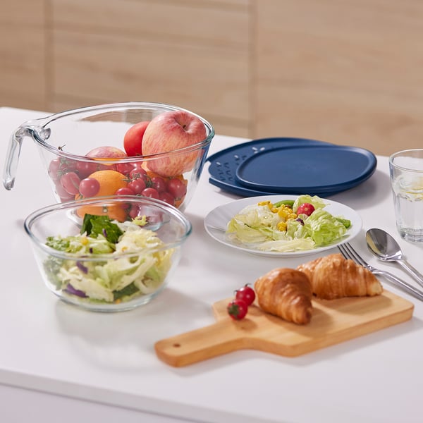 SUMPCYPRESS Bol avec couvercle, lot de 2