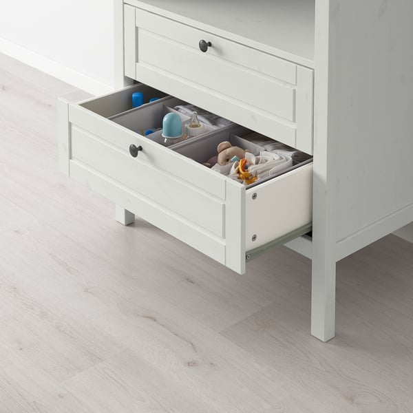 SUNDVIK Table à langer/commode, blanc