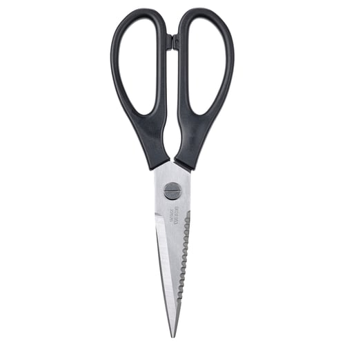 SVARTFISK Ciseaux de cuisine, acier inoxydable/noir