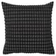 SVARTPOPPEL Housse de coussin, anthracite, 50x50 cm
