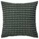 SVARTPOPPEL Housse de coussin, gris vert, 50x50 cm