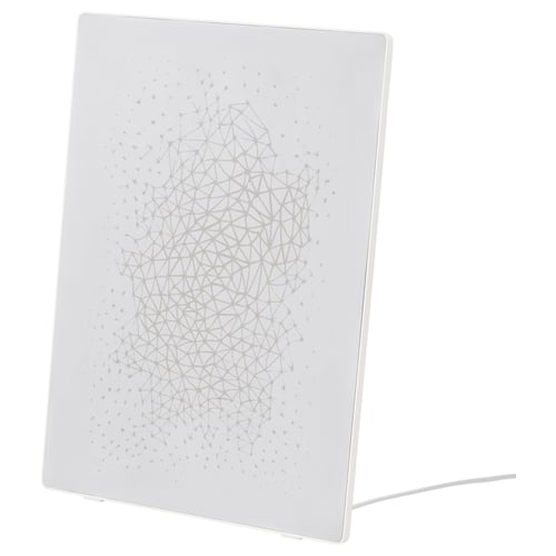 SYMFONISK Cadre avec enceinte WiFi, blanc/connecté
