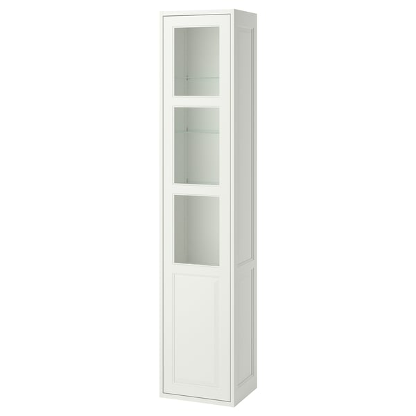 TÄNNFORSEN Colonne avec porte, blanc, 40x35x195 cm