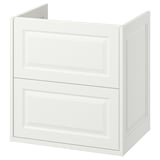 TÄNNFORSEN Meuble lavabo avec tiroirs, blanc, 60x48x63 cm