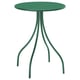 TÅNEBRO Table d'appoint, intérieur/extérieur/vert foncé, 46 cm