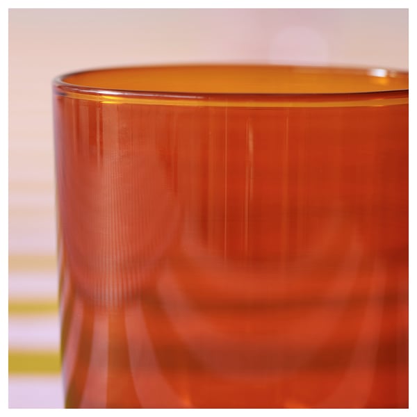 TESAMMANS Verre, rose clair/brun, 30 cl