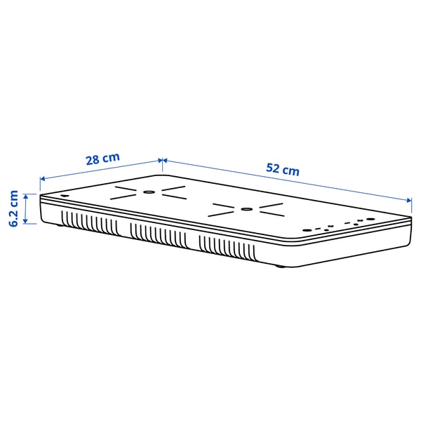 TILLREDA Plaque de cuisson induction mobile