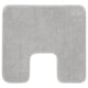 TOFTBO Tapis contour de WC, blanc gris mélange, 55x60 cm