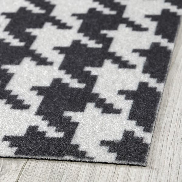 TOMTRÄTT Paillasson, gris clair/gris foncé, 40x60 cm