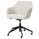 TOSSBERG / LÅNGFJÄLL Chaise conférence, Gunnared beige/noir