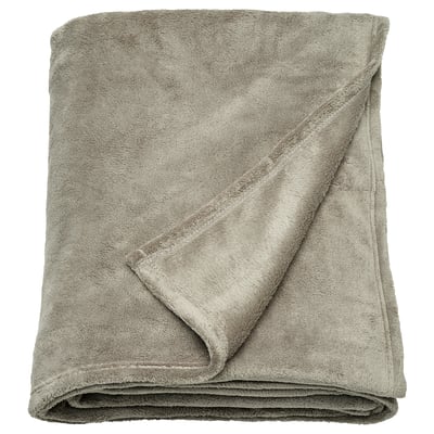 TRATTVIVA Couvre-lit, gris-vert clair, 150x250 cm