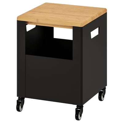 TROTTEN Rangement mobile, anthracite, 35x47 cm