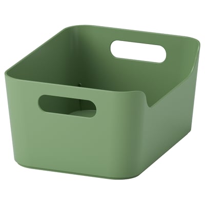 UPPDATERA Boîte, vert, 24x17 cm