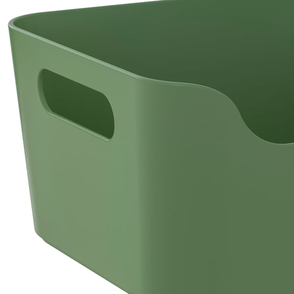 UPPDATERA Boîte, vert, 24x17 cm