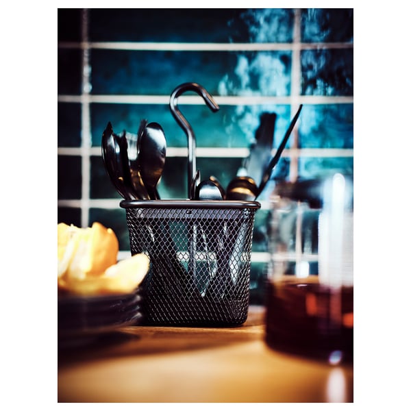 UPPDATERA Range-couverts, anthracite, 12x12 cm