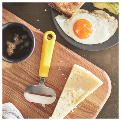 UPPFYLLD Rabot à fromage, jaune vif