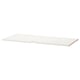 UTRUSTA Tablette pr élément bas d'angle, blanc, 128 cm