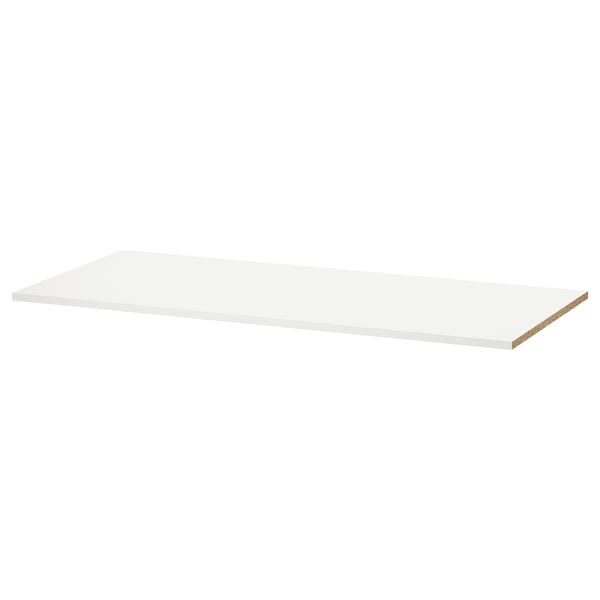 UTRUSTA Tablette pr élément bas d'angle, blanc, 128 cm