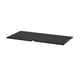 UTRUSTA Tablette pr élément bas d'angle, effet bois noir, 128 cm