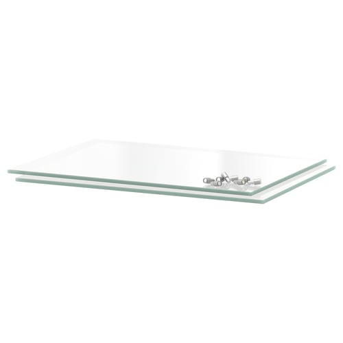 UTRUSTA Tablette, verre, 30x37 cm