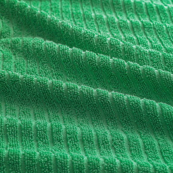 VÅGSJÖN Drap de bain, vert vif, 100x150 cm