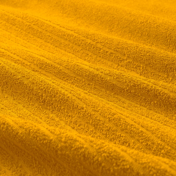 VÅGSJÖN Serviette de bain, jaune doré, 70x140 cm