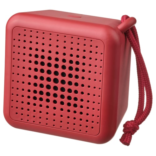 VAPPEBY Enceinte Bluetooth® portable, étanche rouge