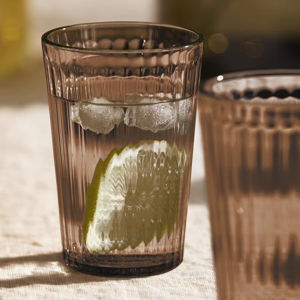 VARDAGEN Verre, brun, 31 cl