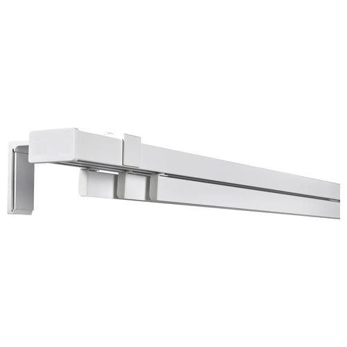 VIDGA Set pour panneaux, fixation murale/blanc