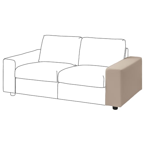 VIMLE Accoudoir, large/Hallarp beige