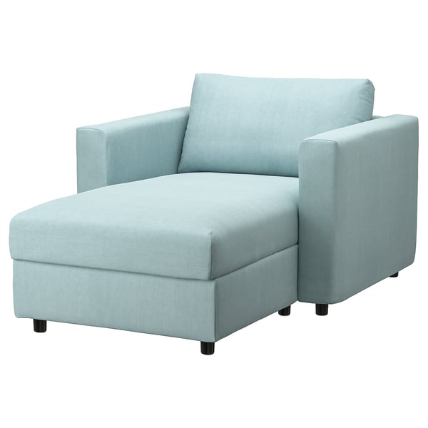 VIMLE Housse méridienne, Saxemara bleu clair
