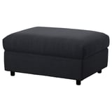 VIMLE Housse pr repose-pieds av rgt, Saxemara bleu noir