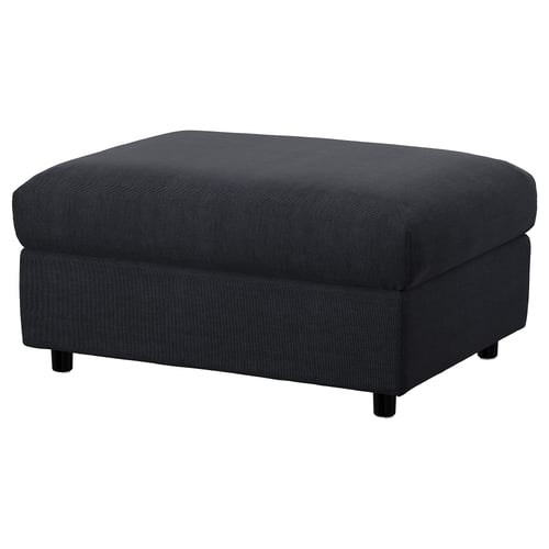 VIMLE Housse pr repose-pieds av rgt, Saxemara bleu noir