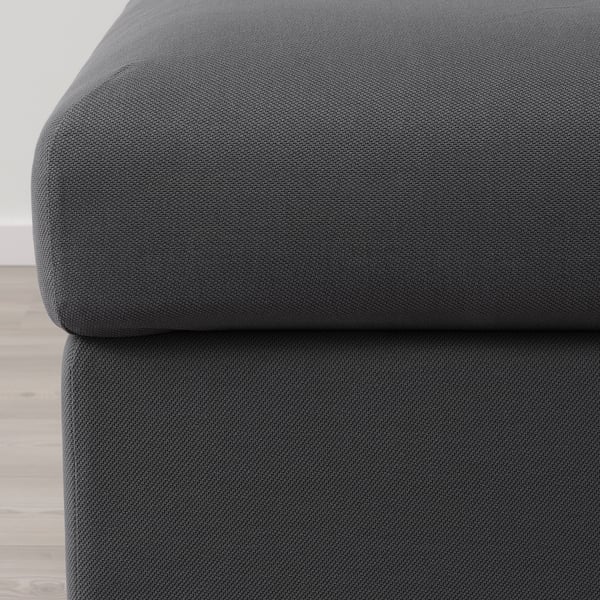 VIMLE Repose-pieds av rangement, Hallarp gris
