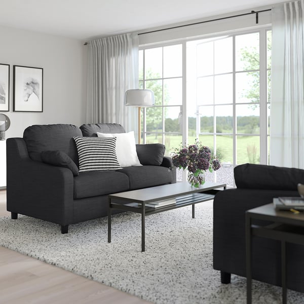 VINLIDEN Canapé 2 places, Hillared anthracite