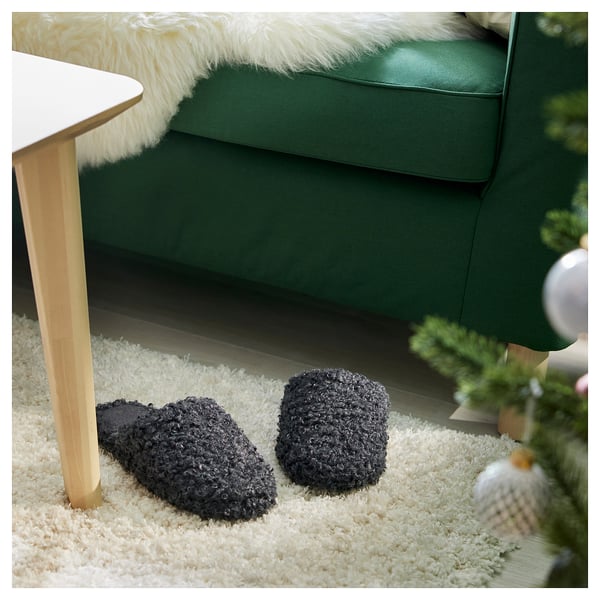 VINTERFINT Mules, gris, S/M